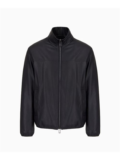 BLOUSON FULL ZIP EMPORIO ARMANI | 01R55P.01P54922 BLU NAVY